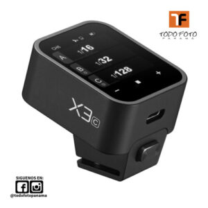 Transmisor Godox X3 con pantalla táctil para Canon