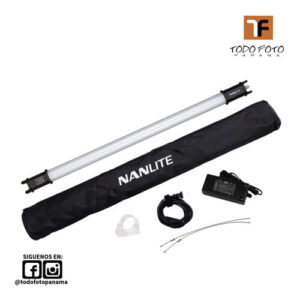Nanlite tubo de luz pavotube ii 15c led rgbww 1kit pavotubo-ii-15c-led