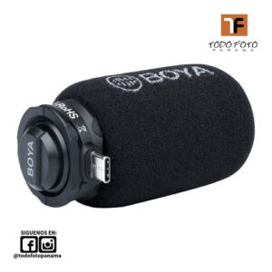 Boya by-dm100 - micrófono de condensador cardioides digital estéreo